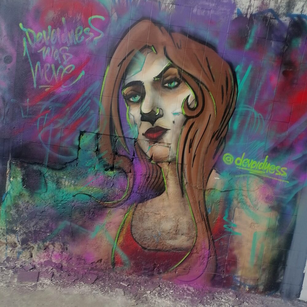 Portrait in fluor colors | 2022